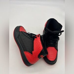 Soulsfeng Rock Stone Vintage Snake Leather High Top Sneakers Shoes EU 42 US W10